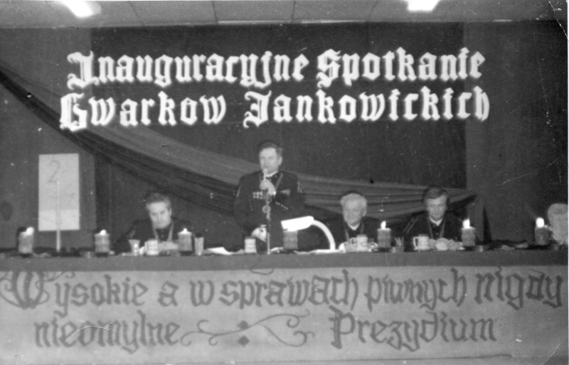2) Inauguracyjne Spotkanie Gwarków Jankowickich - grudzień 1984. (fot.arch. autora)